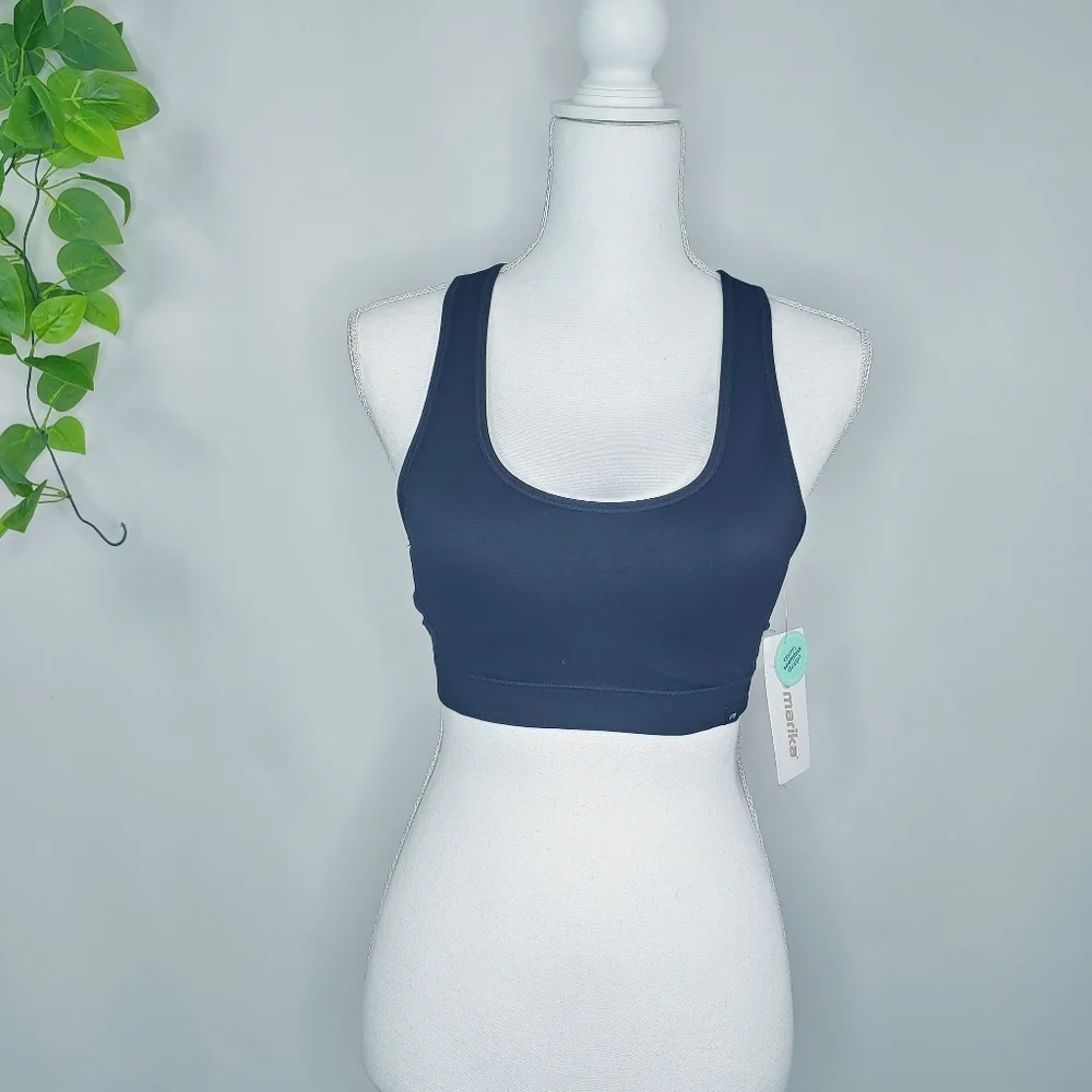 Marika Women's‎ Haley Seamless Sports Bra NWT Small RACER BACK